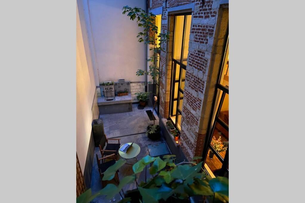 Ferienwohnung Duplex In Historical Centre With Private Courtyard Antwerpen Exterior foto